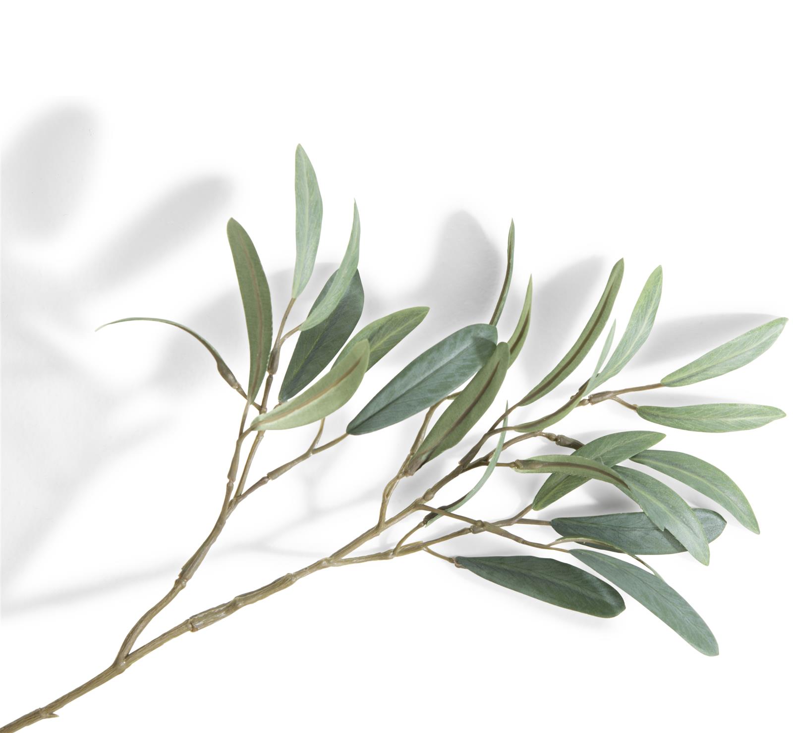 Coco Maison Kunstblume ca. B10 H82 T10 cm in olive leaf spray