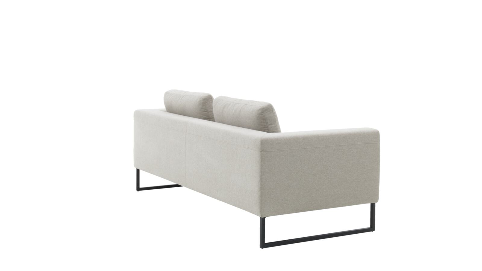 Roomio 2,5-Sitzer NO. 4101 in Stoff Simply Clean sand