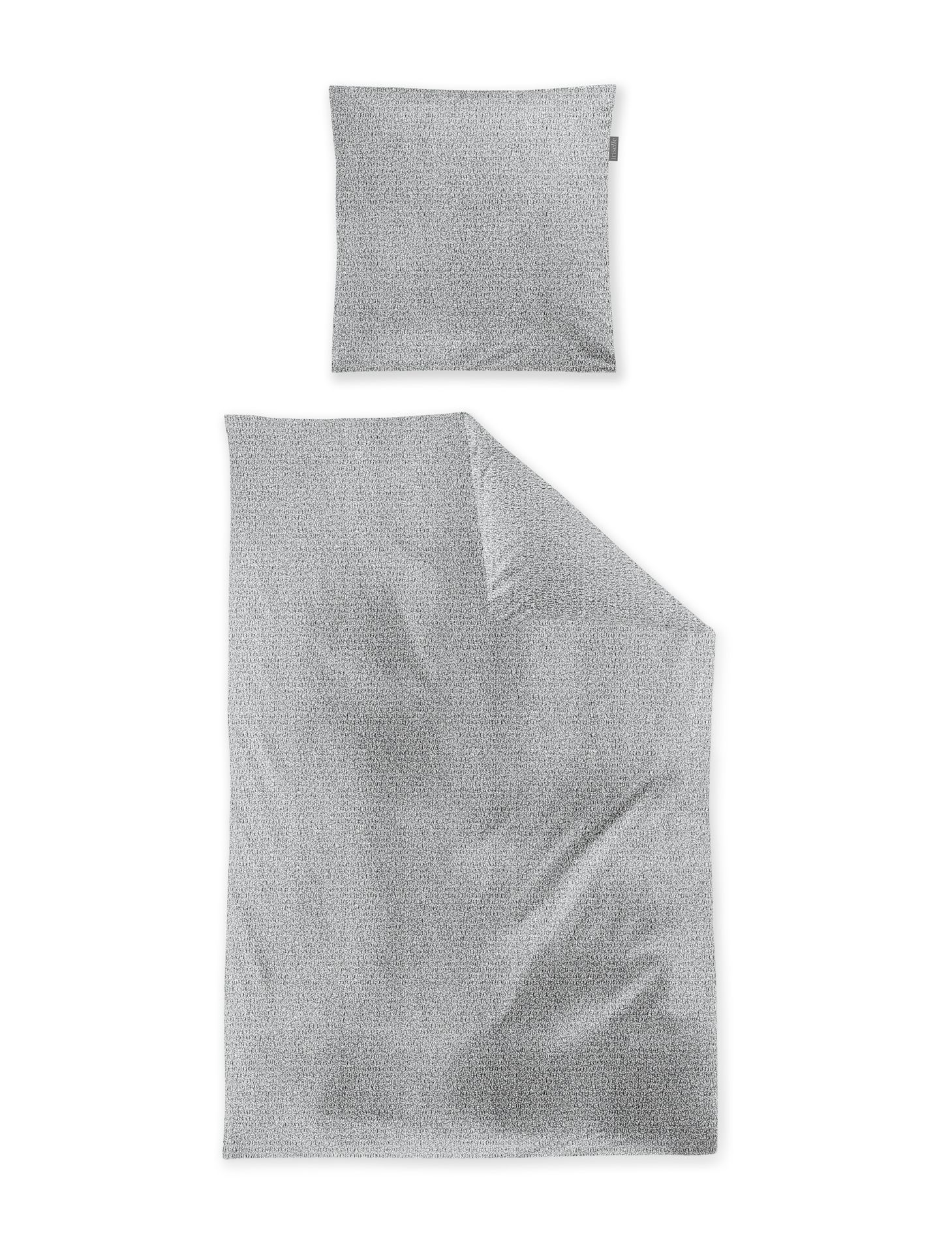 irisette Seersucker Bettwäsche 155x200 in ca. 155 x 220 cm silber irisette Seersucker Bettwäsche 155x200 in ca. 155 x 220 cm silber, Dekoration für Zuhause, Leinen, Serviette