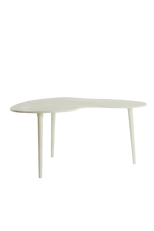 Light & Living Beistelltisch LINOS in Farbe creme, Kaffeetisch, Mobiliar, Tabelle, Esstisch, Bank