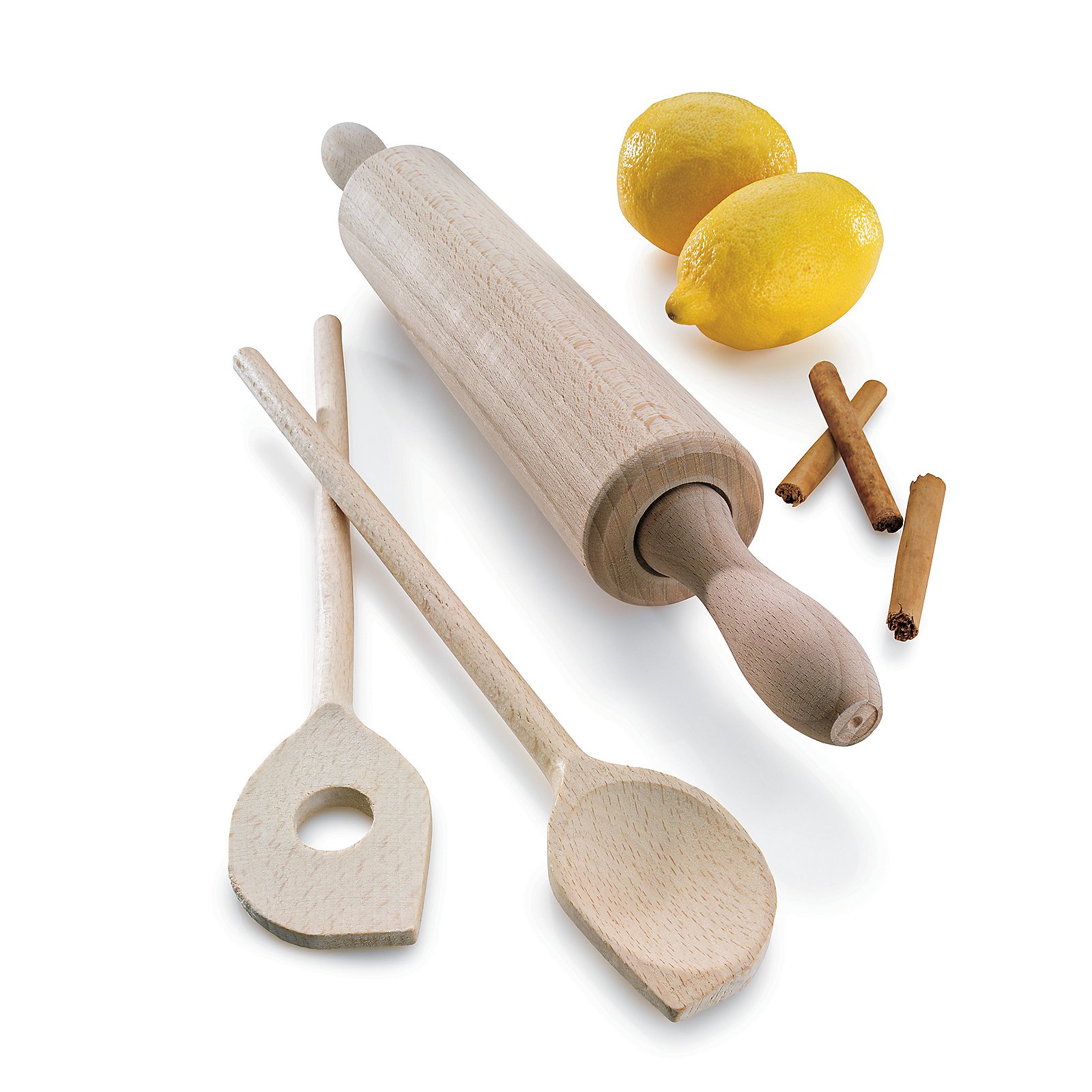 Kela Spitzloch-Kochlöffel Maribor MARIBOR in Hellbraun, Besteck, Löffel, Zitrusfrüchte, Zitrone, Produzieren