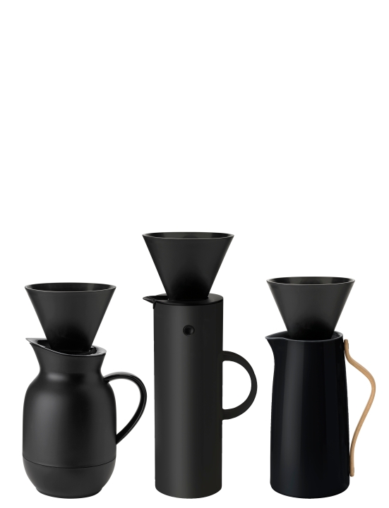 Stelton Filterhalter Stelton in Farbe black Stelton Filterhalter Stelton in Farbe black, Kaffeemaschine, Kaffeemühle, Filterkännchen, Duo-Kaffeemaschine, Schwarz