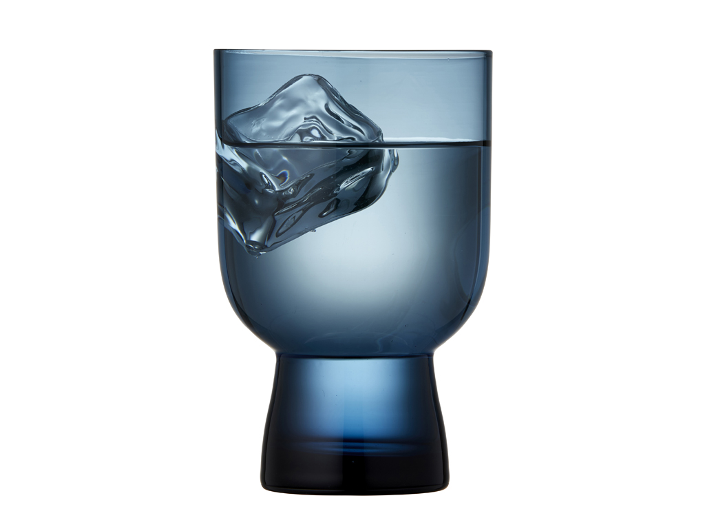 F&H Wasserglas LYNGBY GLAS SORRENTO 0,3 Liter in Farbe Blau F&H Wasserglas LYNGBY GLAS SORRENTO 0,3 Liter in Farbe Blau