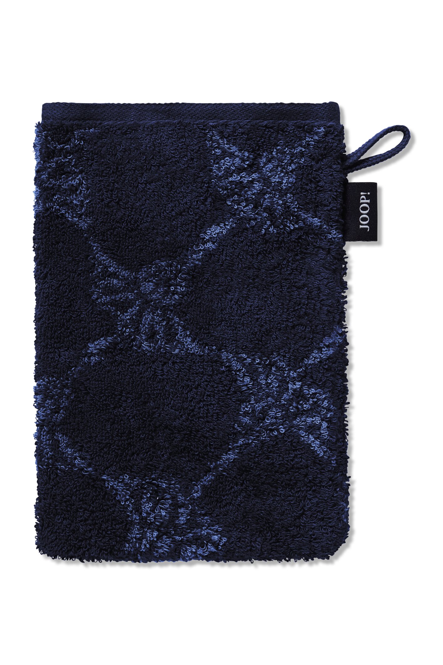 JOOP! Waschhandschuh Classic 16x22cm in Farbe navy