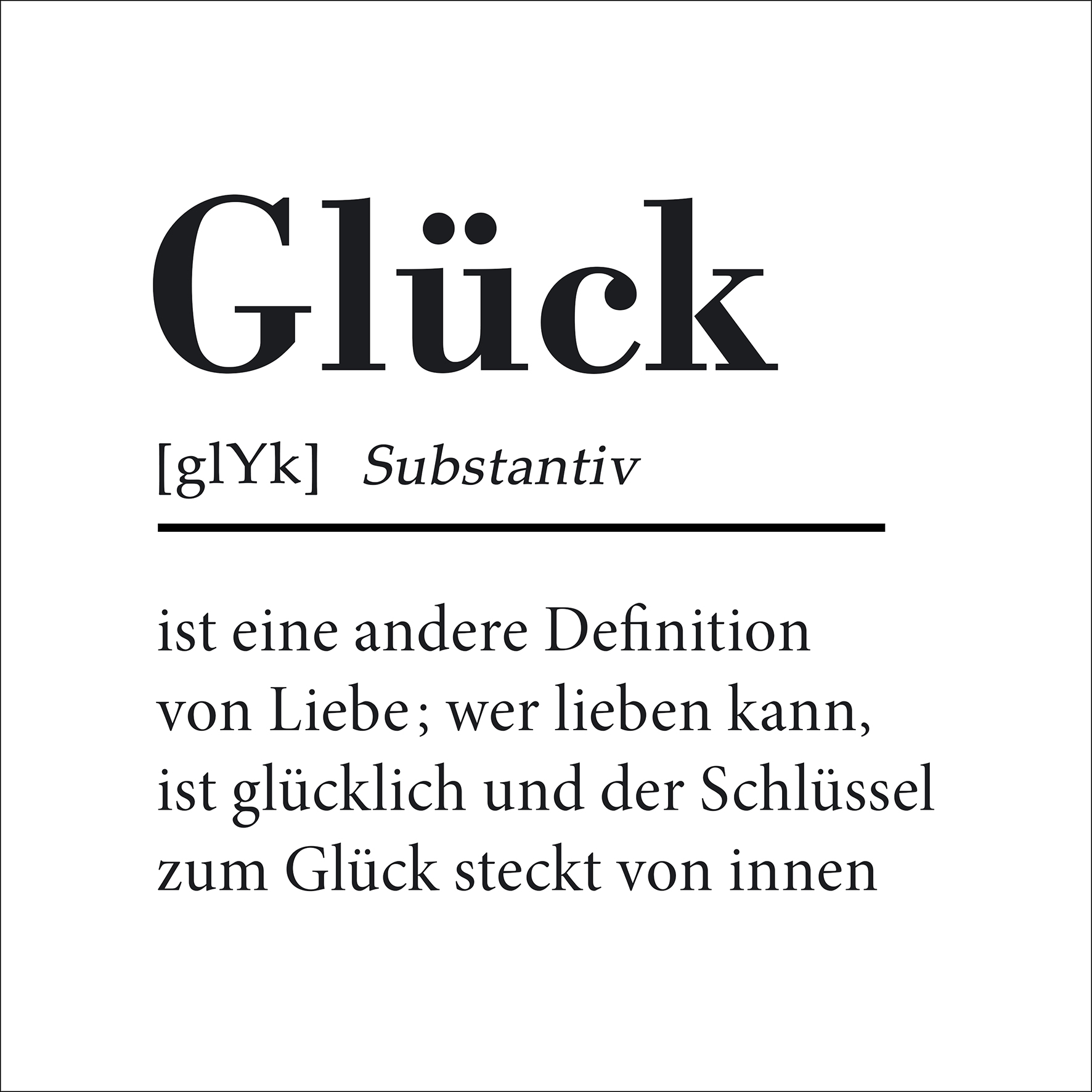 ProArt Canvas-Art 30x30cm Glück ProArt Canvas-Art 30x30cm Glück