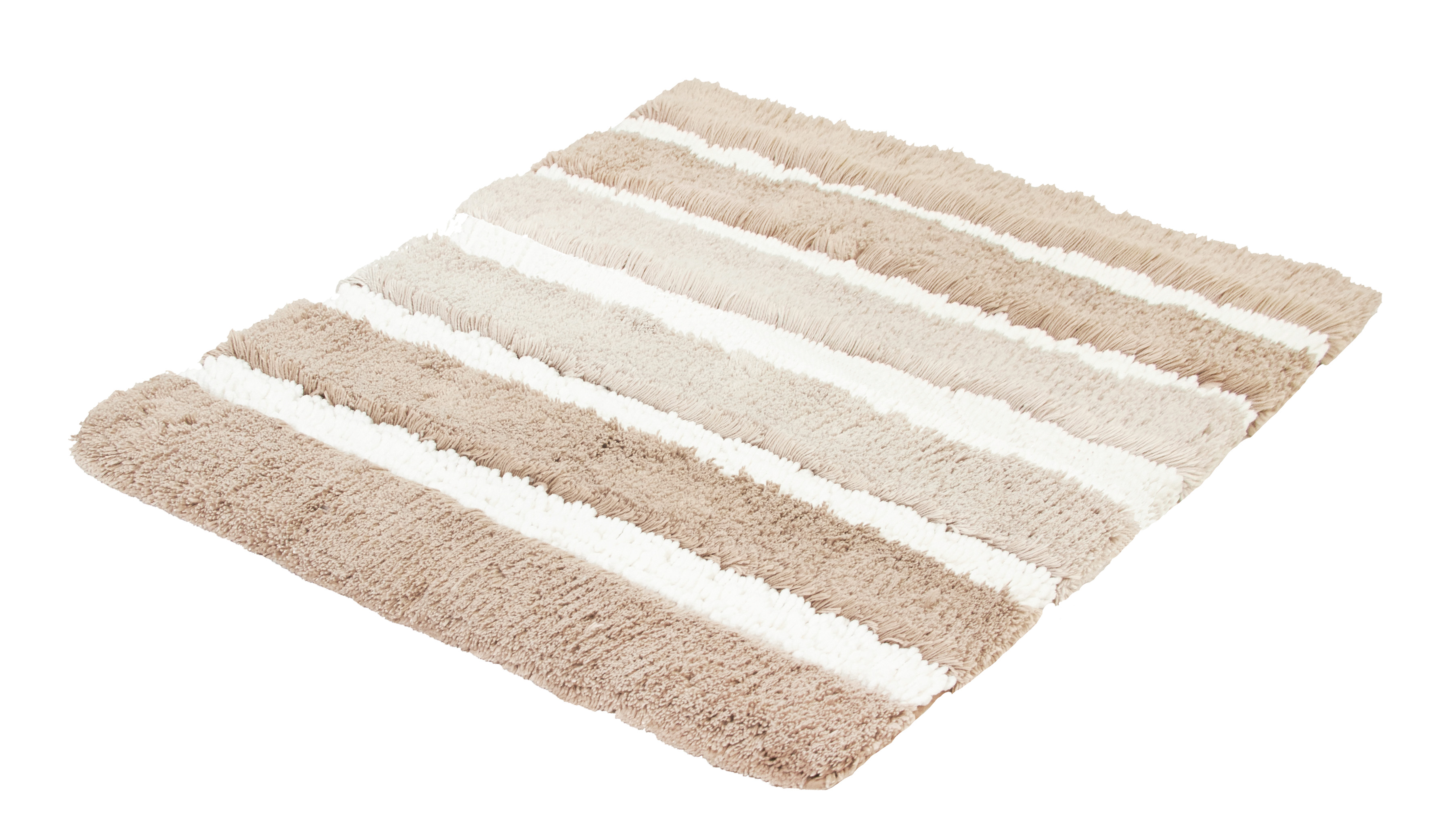 Kleine Wolke Badteppich PHOENIX ca. 60x60cm in Farbe Taupe