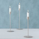 Boltze Kerzenleuchter Malte in Farbe Eisen beige