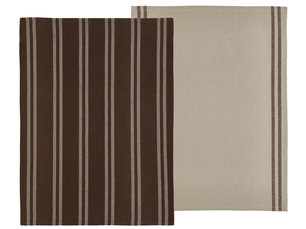 Södahl Geschirrtuch in Farbe coffee brown