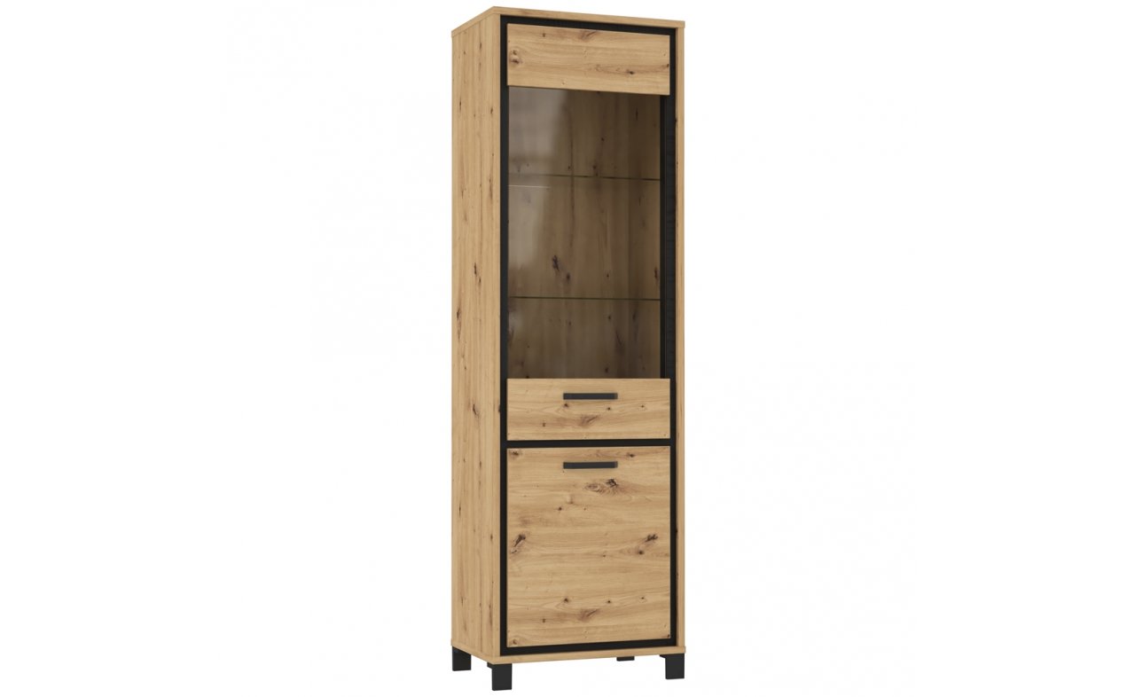 Forte Vitrine Trondheim in Artisan Eiche Nachbildung
