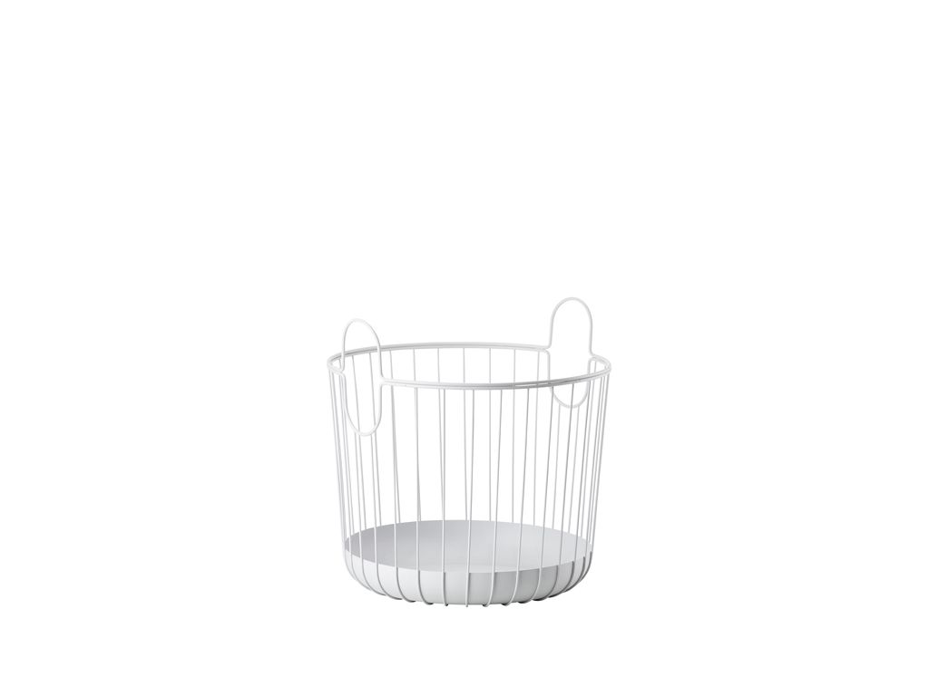 Zone Denmark Korb 40,6 cm in Farbe soft grey