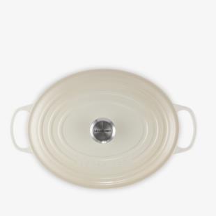 Le Creuset Bräter Sig 33cm Meringue Oval Le Creuset Bräter Sig 33cm Meringue Oval