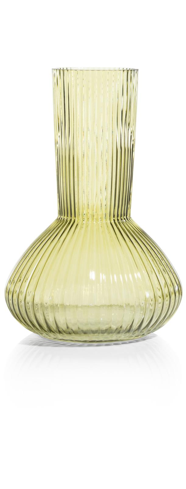 Coco Maison Vase Malika H30cm 48199-GRN Coco Maison Vase Malika H30cm 48199-GRN