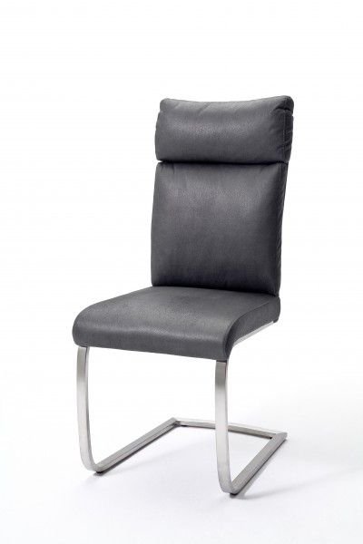 Schwingstuhl RABEA 1001689 Stoff Grau MCA Furniture Schwingstuhl Rabea in Stoff grau