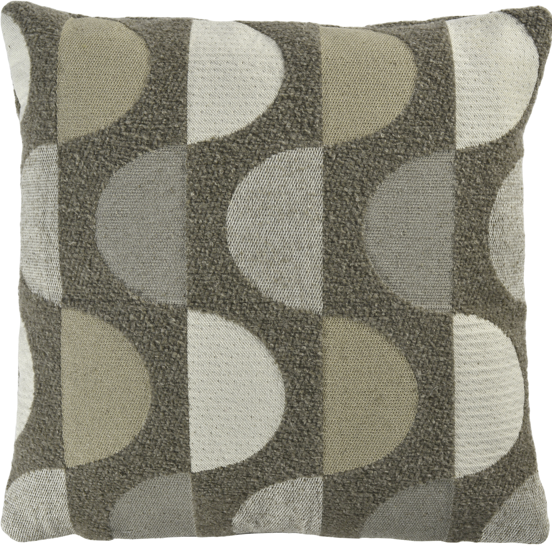 Sander Kissenhülle GRACE ca. 40x40cm in Farbe dk.taupe Sander Kissenhülle GRACE ca. 40x40cm in Farbe dk.taupe, Kissen, Kissenbezug, Geometrisches Muster, Beige, Kuschelig