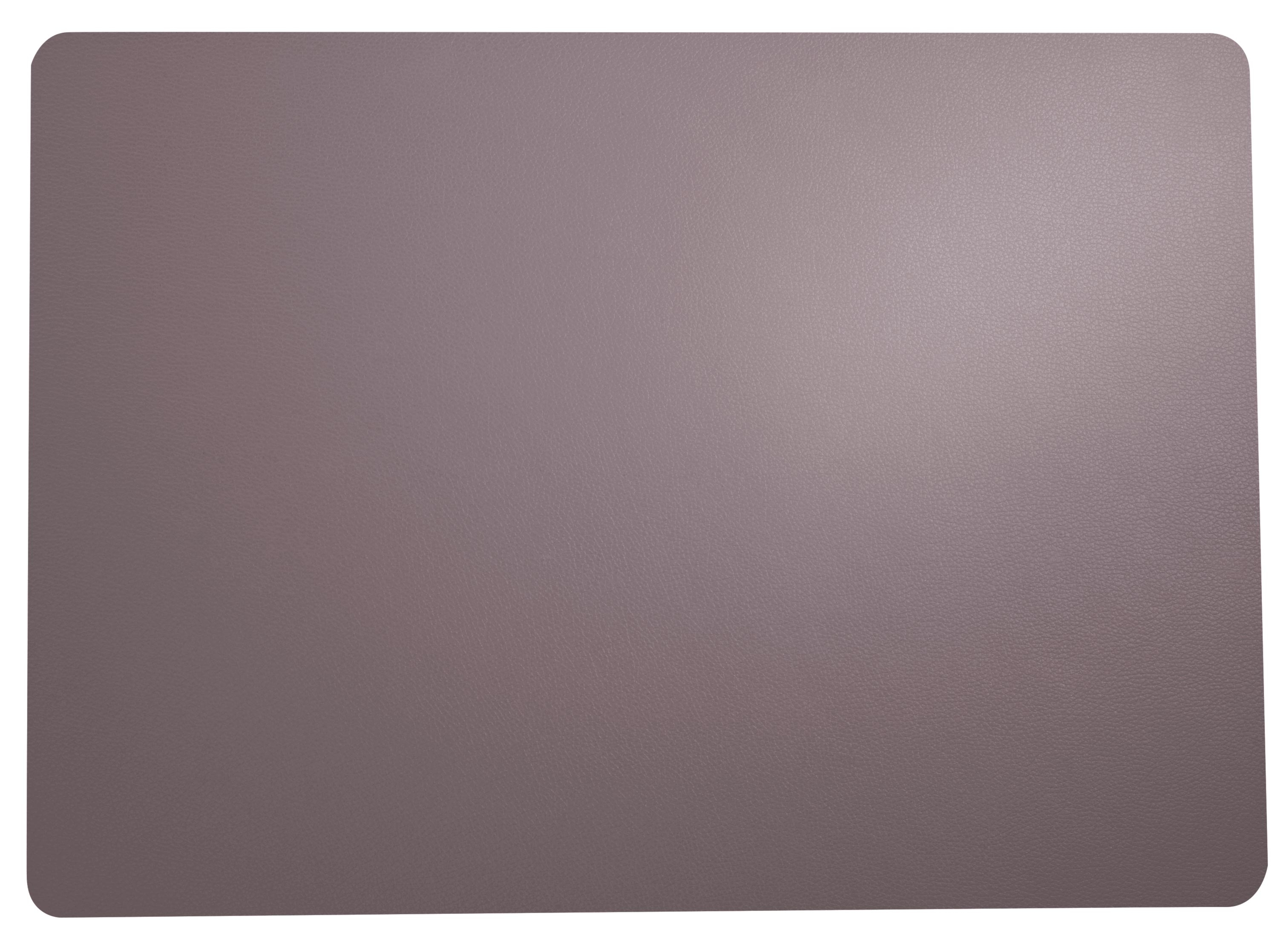 ASA Selection Tischset Leather Optic in Farbe lila, leder, tasche, braun, glattleder, oberfläche