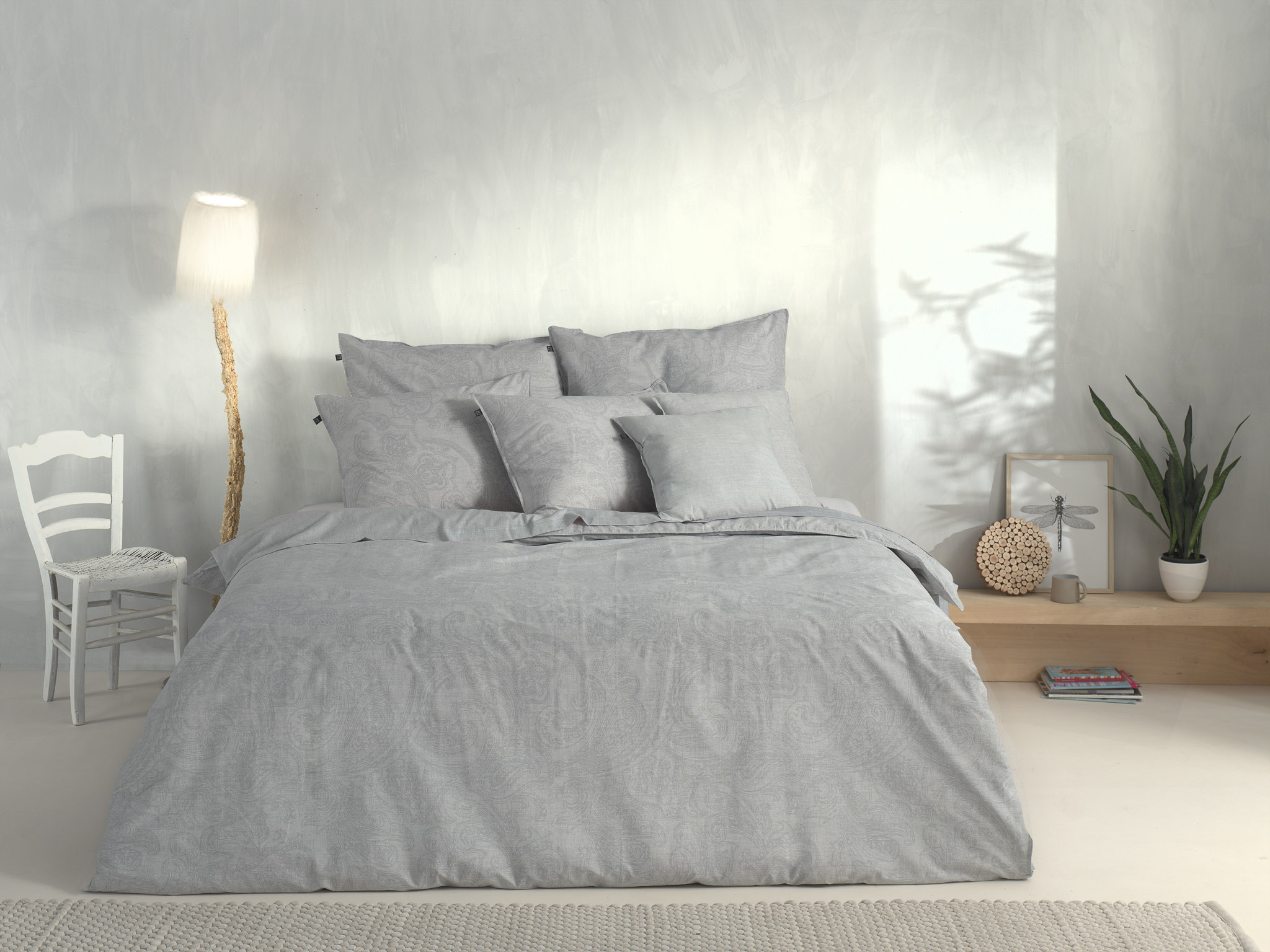 Heckettlane Bettwäsche ca. 135x200cm in Farbe Dove-Grey