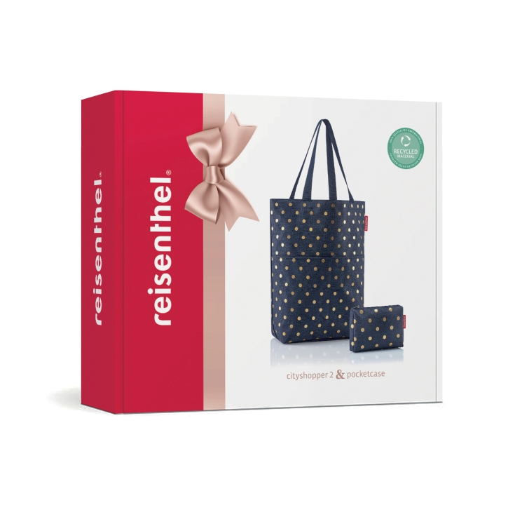 Reisenthel CITYSHOPPER 2 SET #1 in Farbe metallic dots blue Reisenthel CITYSHOPPER 2 SET #1 in Farbe metallic dots blue, Tasche, Zubehör, Handtasche, Tragetasche