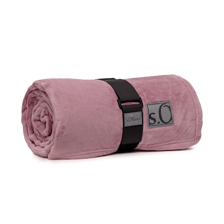 Decke Kuschelsoft s.Oliver KUSCHELSOFT in Rosa / Pink s.Oliver Decke KUSCHELSOFT 150x200cm in Farbe altrosa