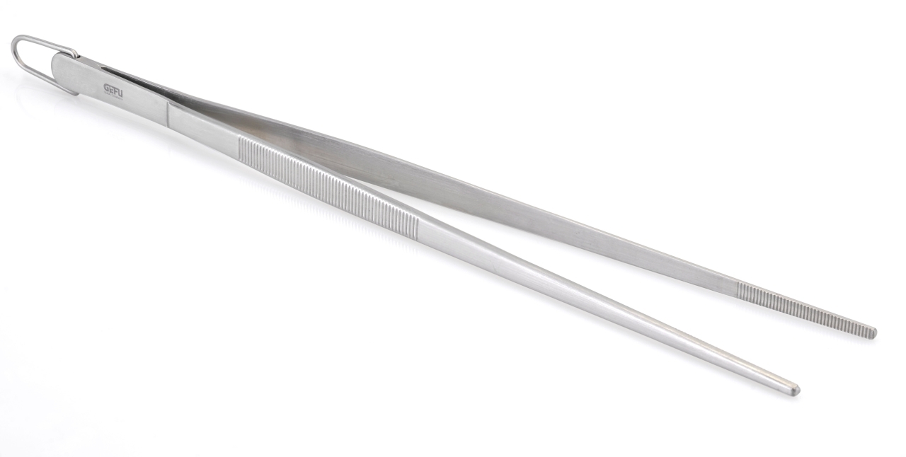 GEFU Küchenpinzette SOCO in Farbe silber GEFU Küchenpinzette SOCO in Farbe silber, tweezers, metall, silber, pinzette, instrument