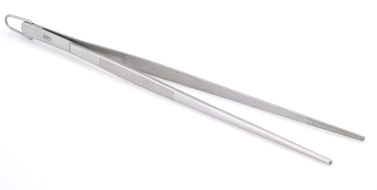 GEFU Küchenpinzette Soco silber