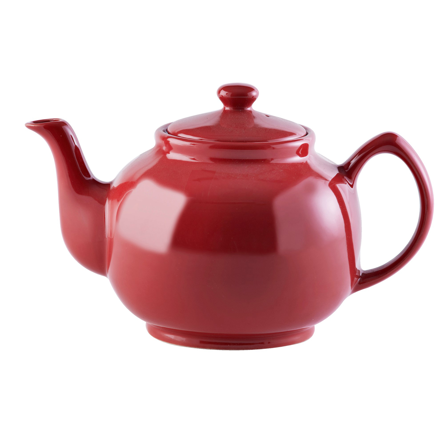 Price & Kensington Teekanne, glänzend rot, 10 Tassen