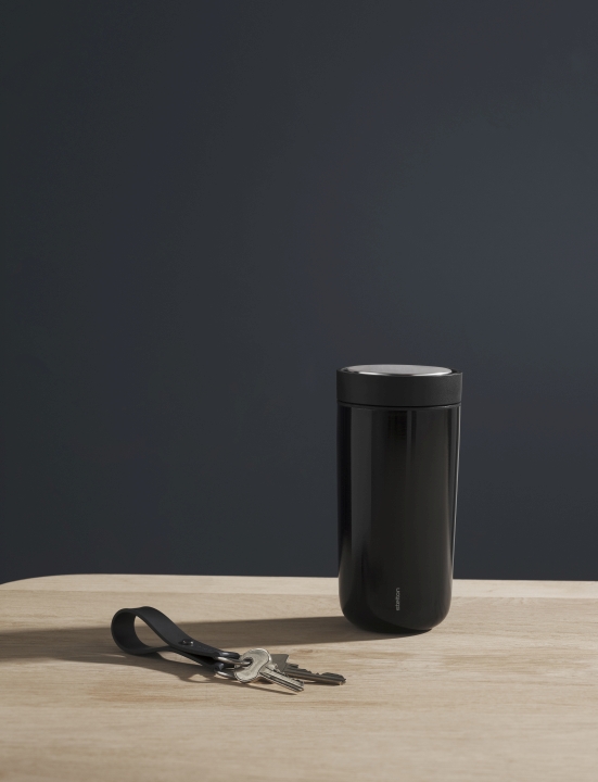 Stelton Thermobecher To Go Click 0,4 Liter in Farbe black Stelton Thermobecher To Go Click 0,4 Liter in Farbe black