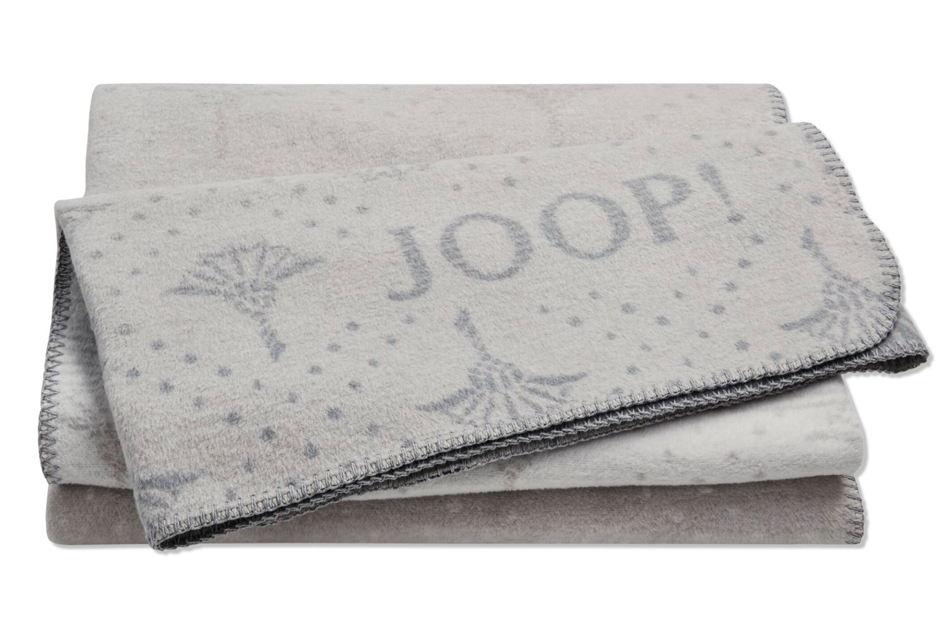 JOOP! Decke CF CHARM ca. 150x200cm in Farbe Stein, Decke