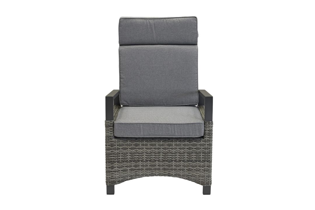 L.C. Wholesaler Living-Sessel KERAMO-VIVERA in Farbe Omega anthrazit, Moebel, Stuhl, Kissen, Dekoration für Zuhause, Sessel