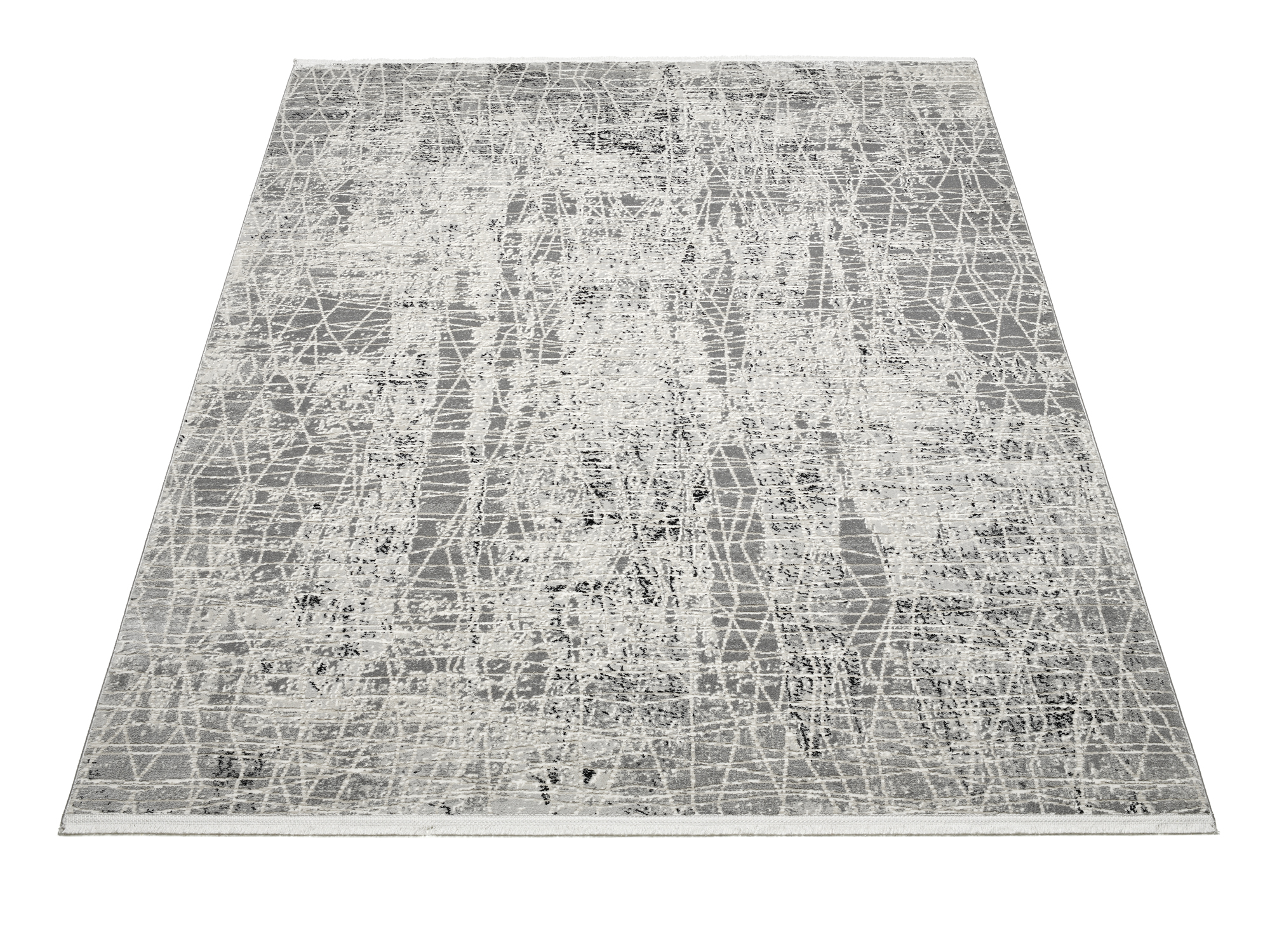 OCI Designer Teppich SCEENE ca. 80x150cm in Farbe creme-grau OCI Designer Teppich SCEENE ca. 80x150cm in Farbe creme-grau, Teppich, Rohgewicht, Grauer Teppich, Abstraktes Muster, Flachgewebe