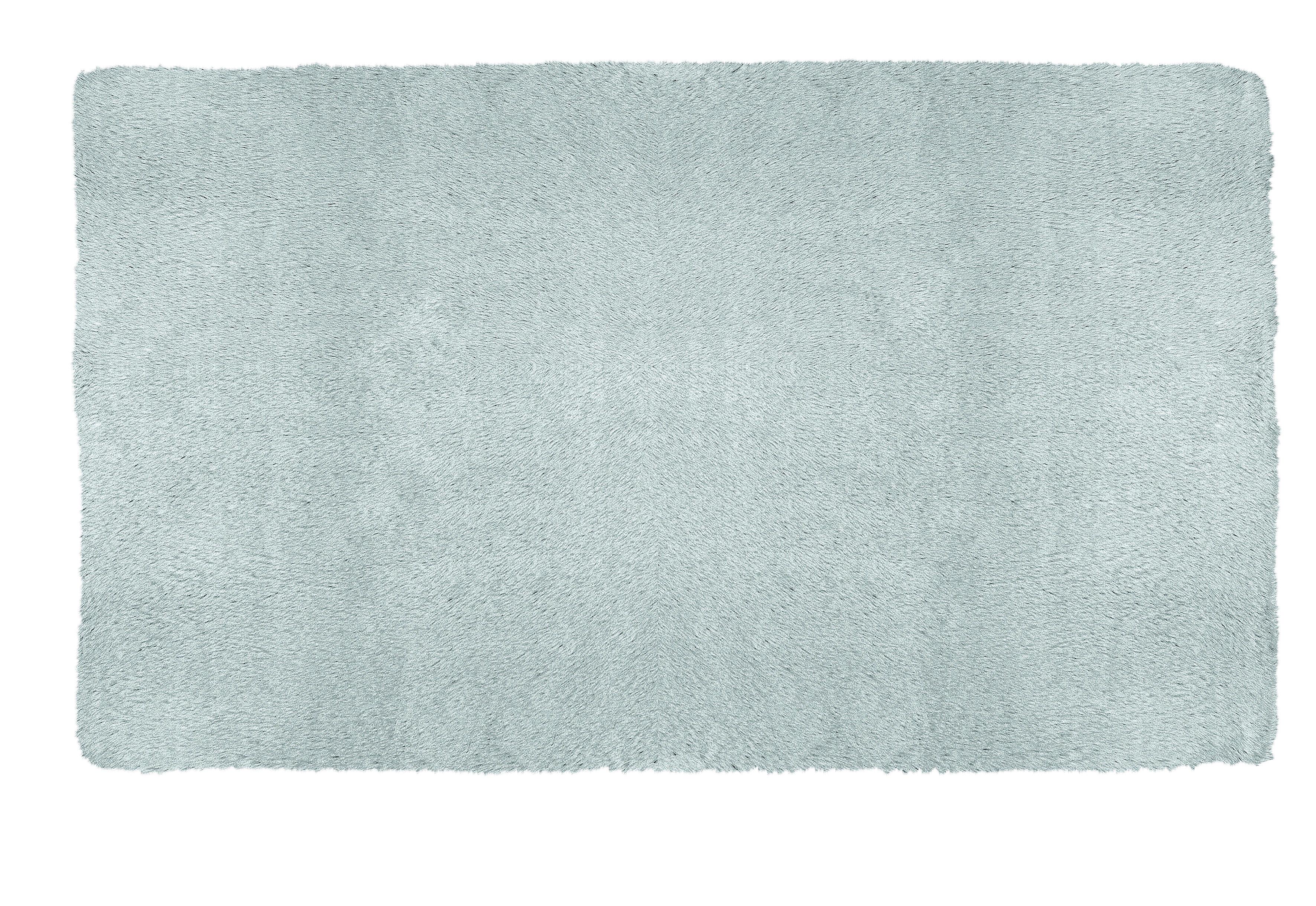Kleine Wolke Badteppich CONY ca. 70x120cm in Farbe Silbergrau