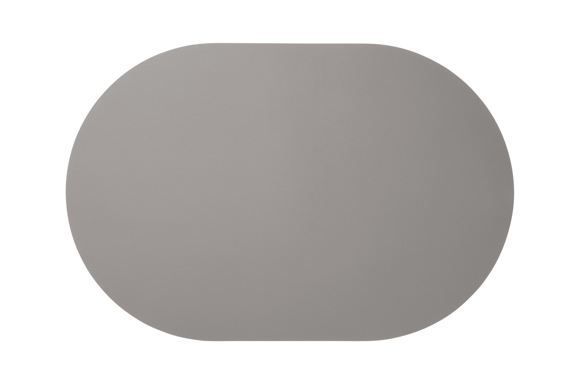ASA Selection Tischset oval LEATHER OPTIC in Farbe grau matt ASA Selection Tischset oval LEATHER OPTIC in Farbe grau matt