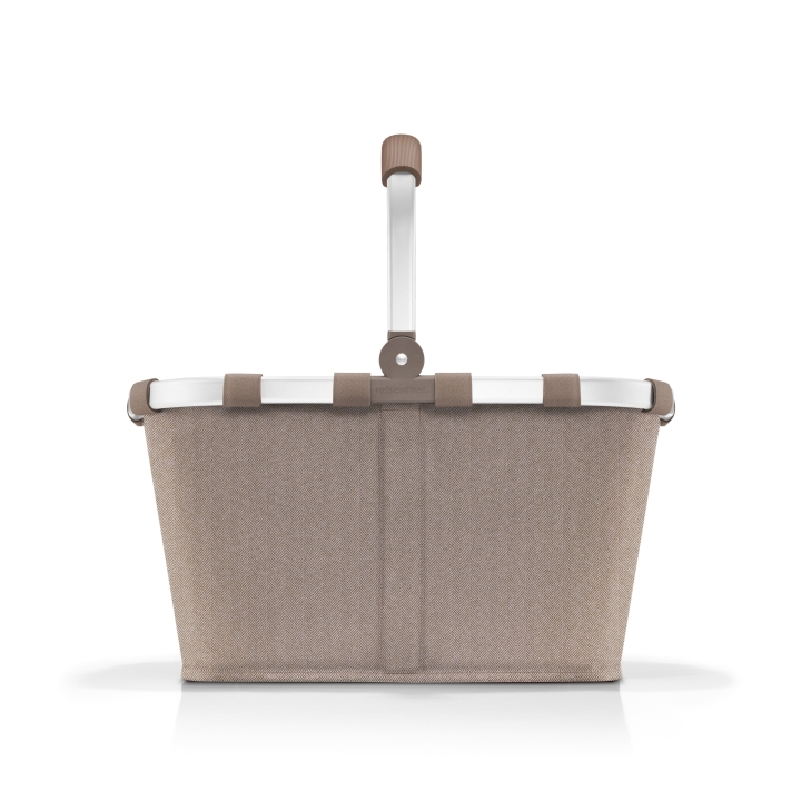 Reisenthel CARRYBAG in Farbe herringbone mokka, Korb, Einkaufskorb