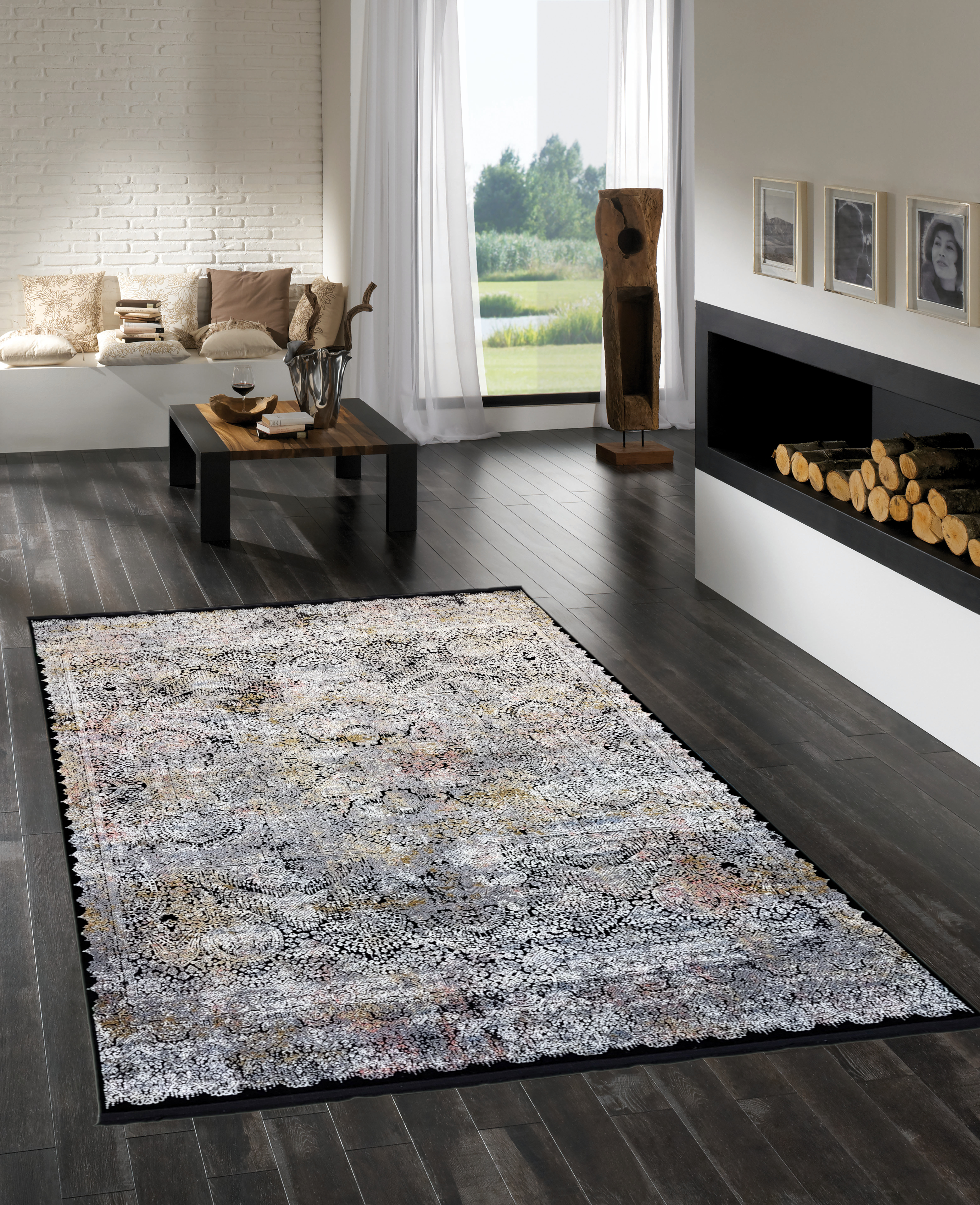 Rug Studios Webteppich Assan ca. 120x170cm