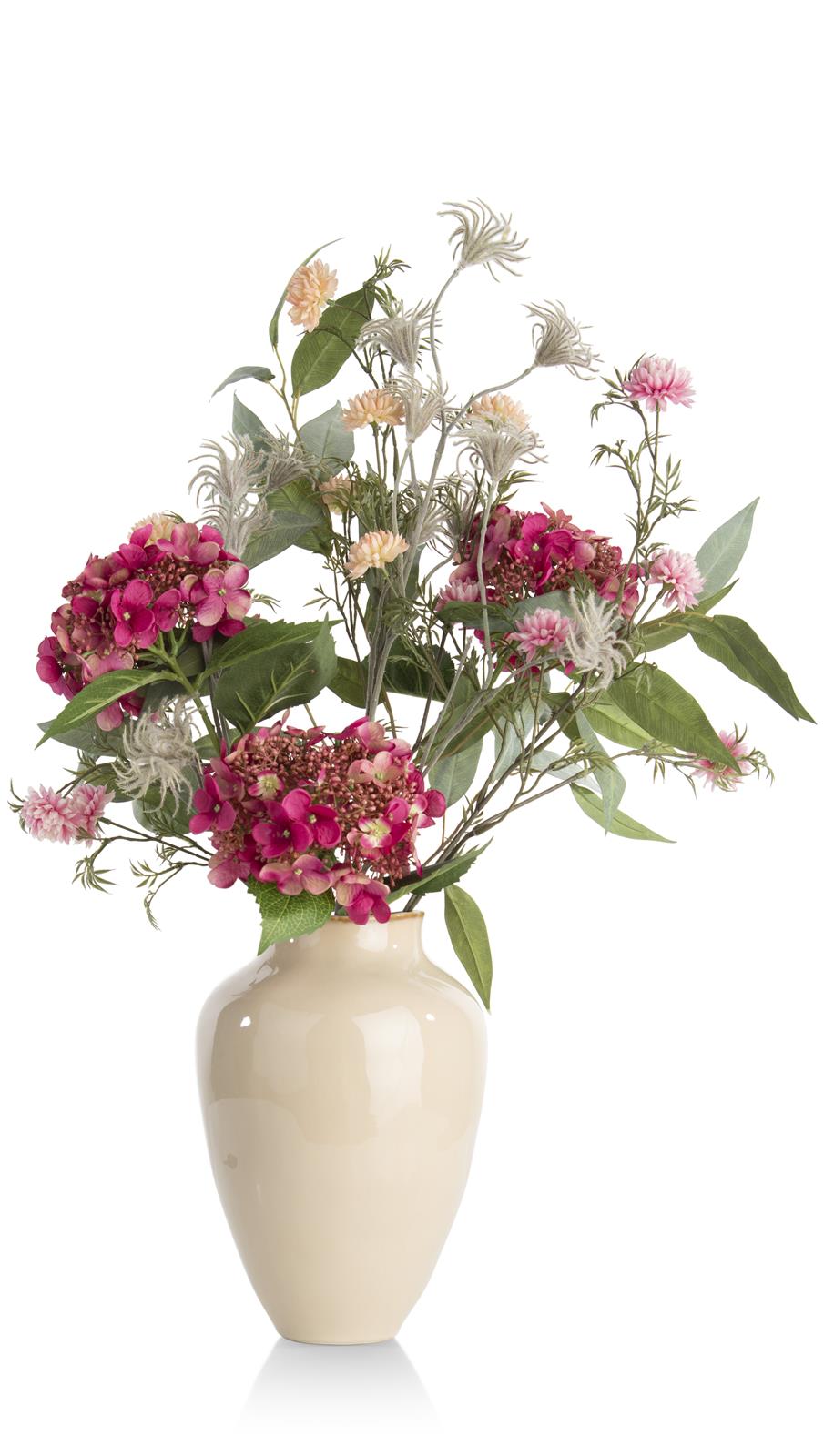 Coco Maison Kunstblume ca. B10 H93 T10 cm in Ball mum Spray