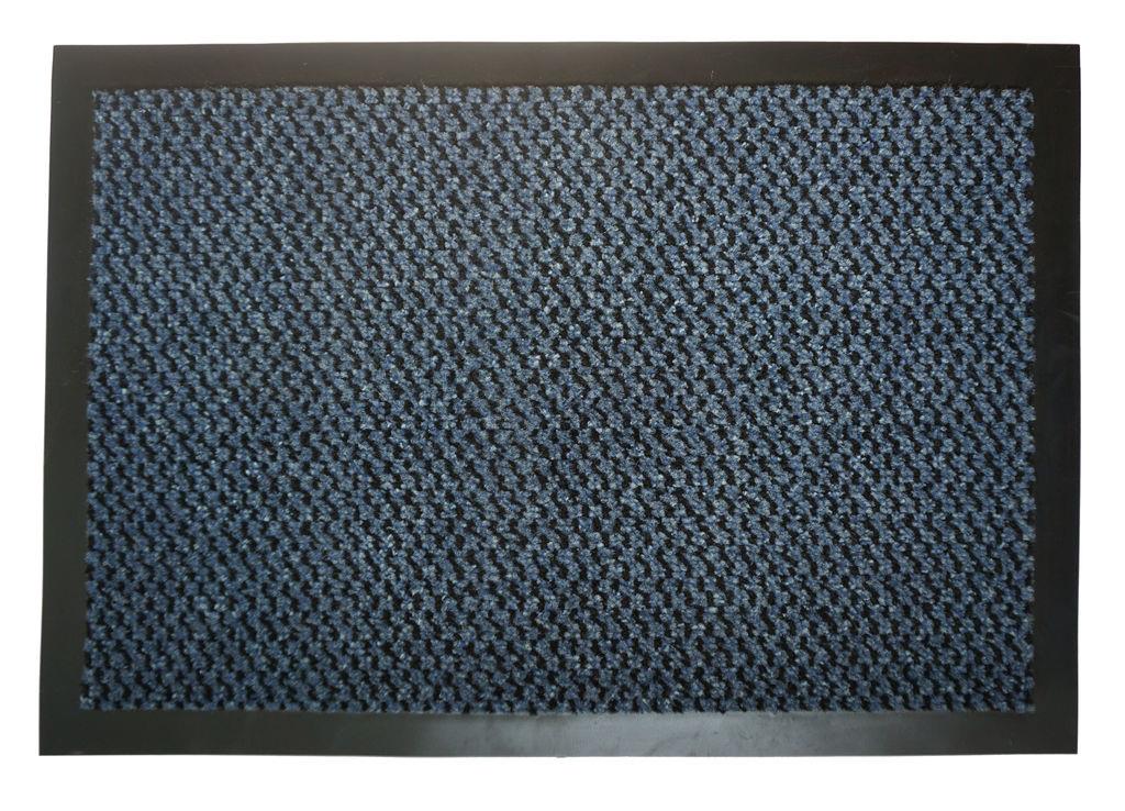 Golze & Söhne Türmatte Achat ca. 60x80cm in Farbe blau meliert, fußmatte?, fußmatte?, teppich, muster-textur, dunkelblau
