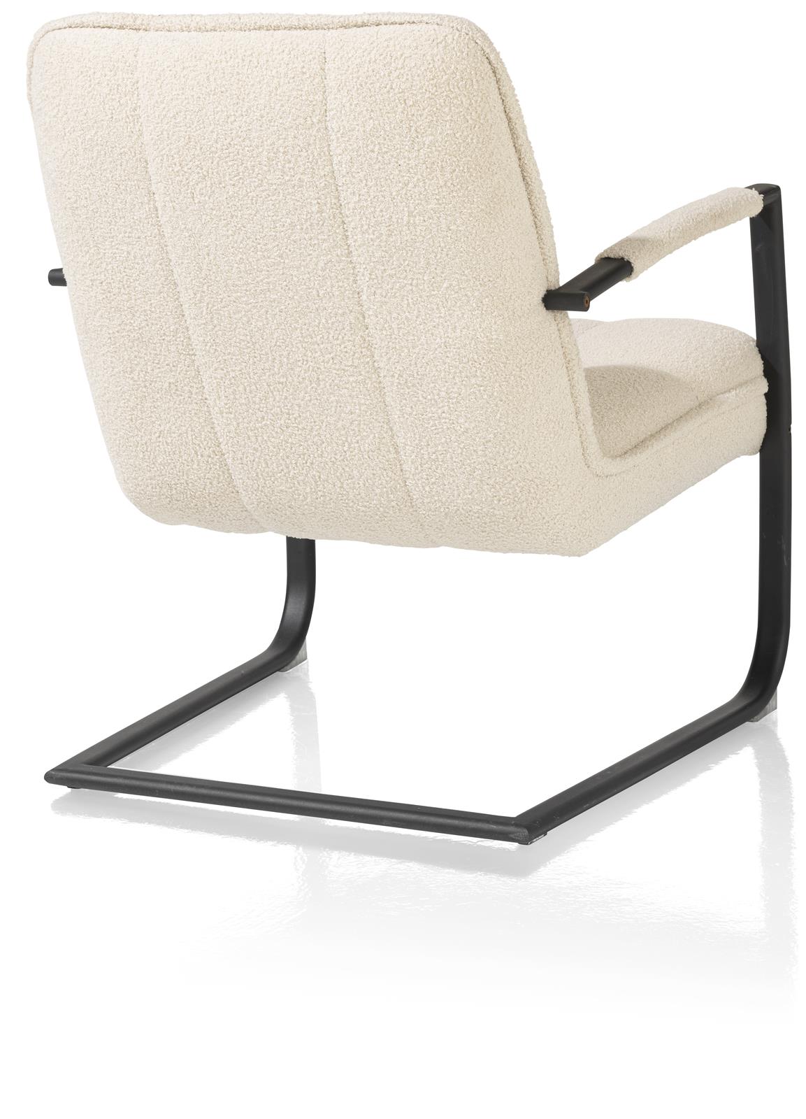 Henders & Hazel Sessel CAVO in Stoff Avicci creme