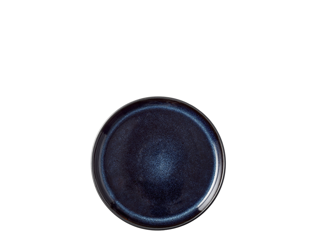 BITZ Teller 17 cm in Farbe schwarz/dunkelblau