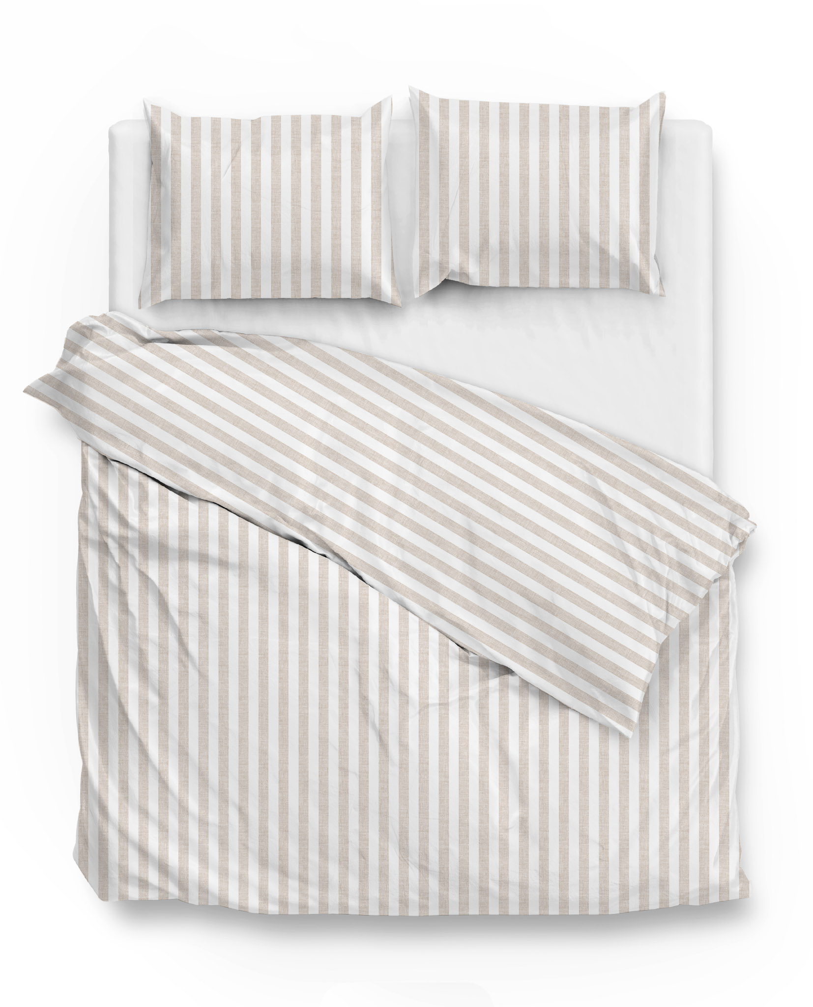 Heckettlane Bettwäsche ca. 200x200cm in Farbe Sandy-Beige