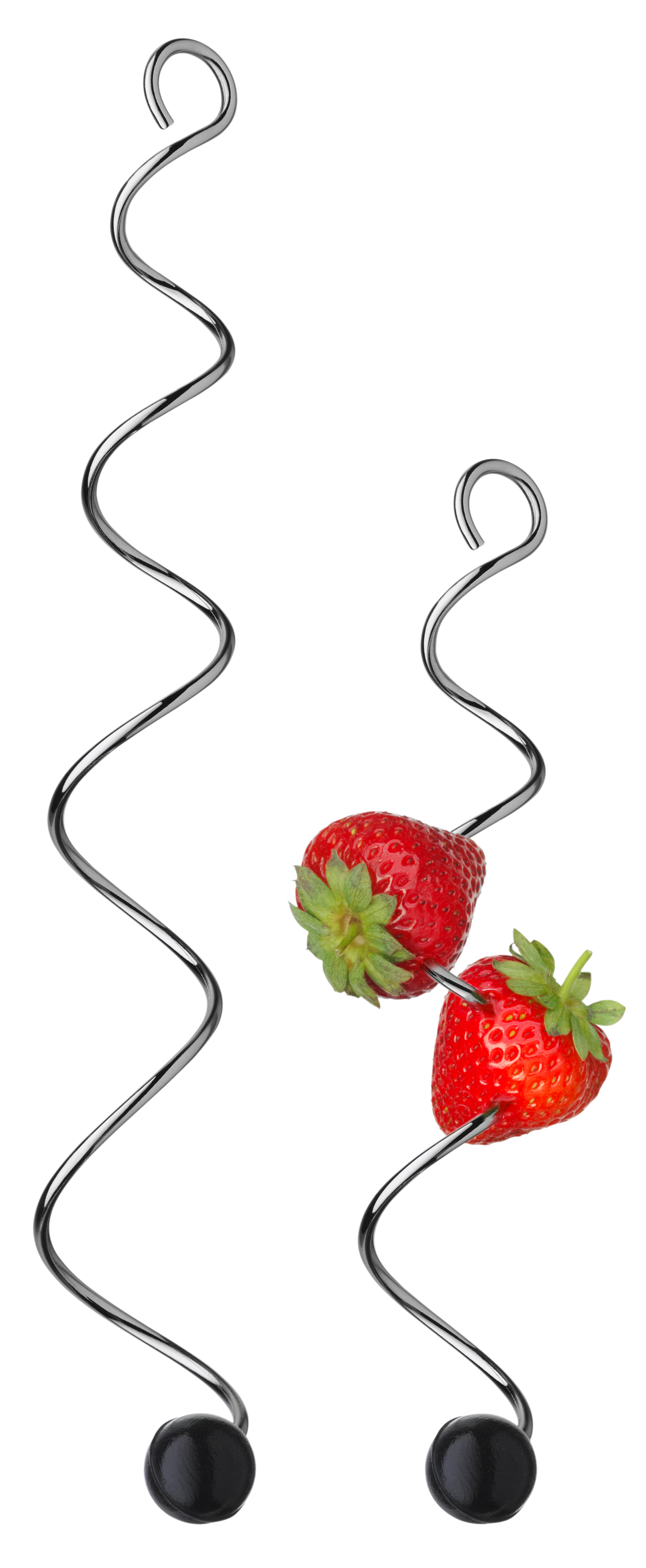 WMF Basic Fruchtspieße, 2 Stück in poliertem Edelstahl WMF Basic Fruchtspieße, 2 Stück in poliertem Edelstahl