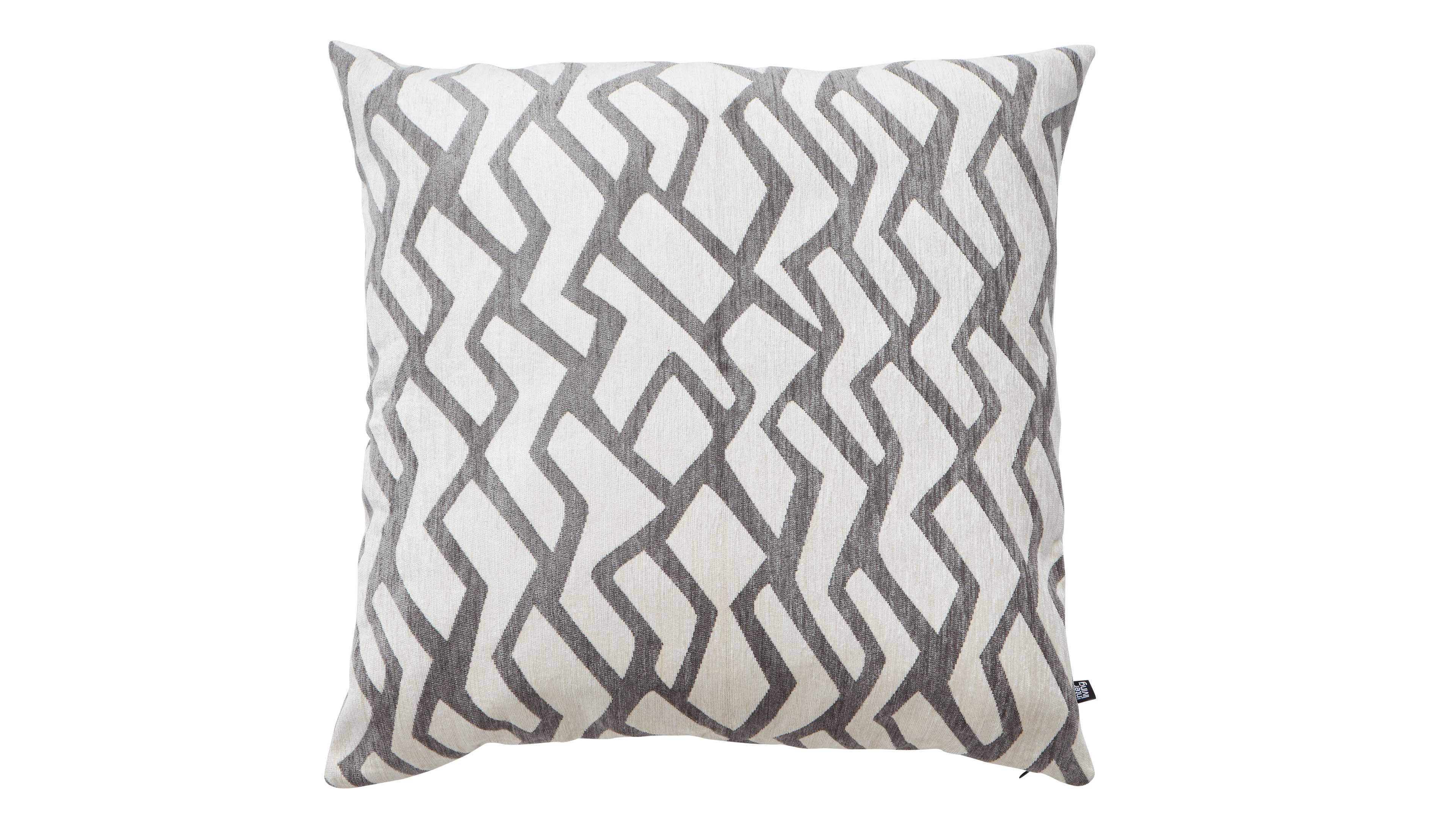 Interliving Kissenhülle IL-9106 ca. 60x60cm in Farbe silver