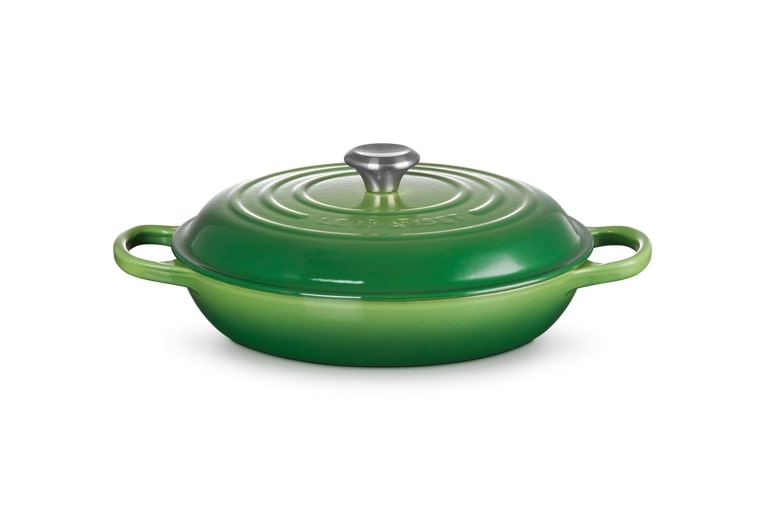 Le Creuset Gourmet-Profitopf Sig 30cm in Farbe Bamboo Green Le Creuset Gourmet-Profitopf Sig 30cm Bamboo Green