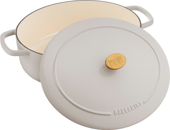 Ballarini Cocotte 29cm BELLAMONTE in Farbe Elfenbein-Weiß