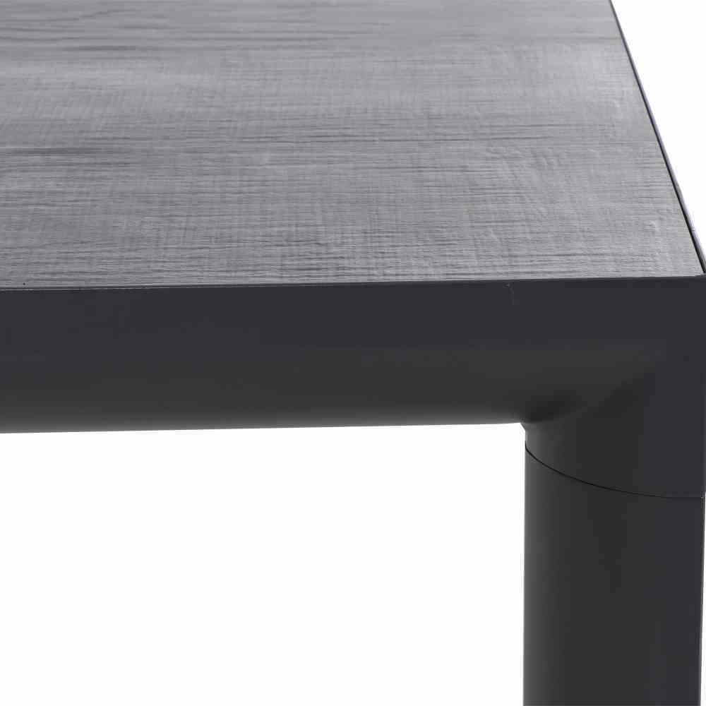 Gautzsch Tisch ANCONA ca. 100x180cm in Keramik Wood grey/Alu matt anthrazit Gautzsch Tisch ANCONA ca. 100x180cm in Keramik Wood grey/Alu matt anthrazit