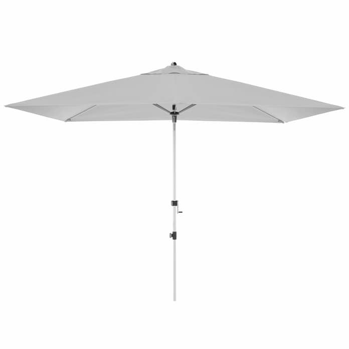 Doppler Kurbelschirm EXPERT ca. 300x200cm in Farbe hellgrau, Schirm, Sonnenschirm, Gartenschirm, Stativ