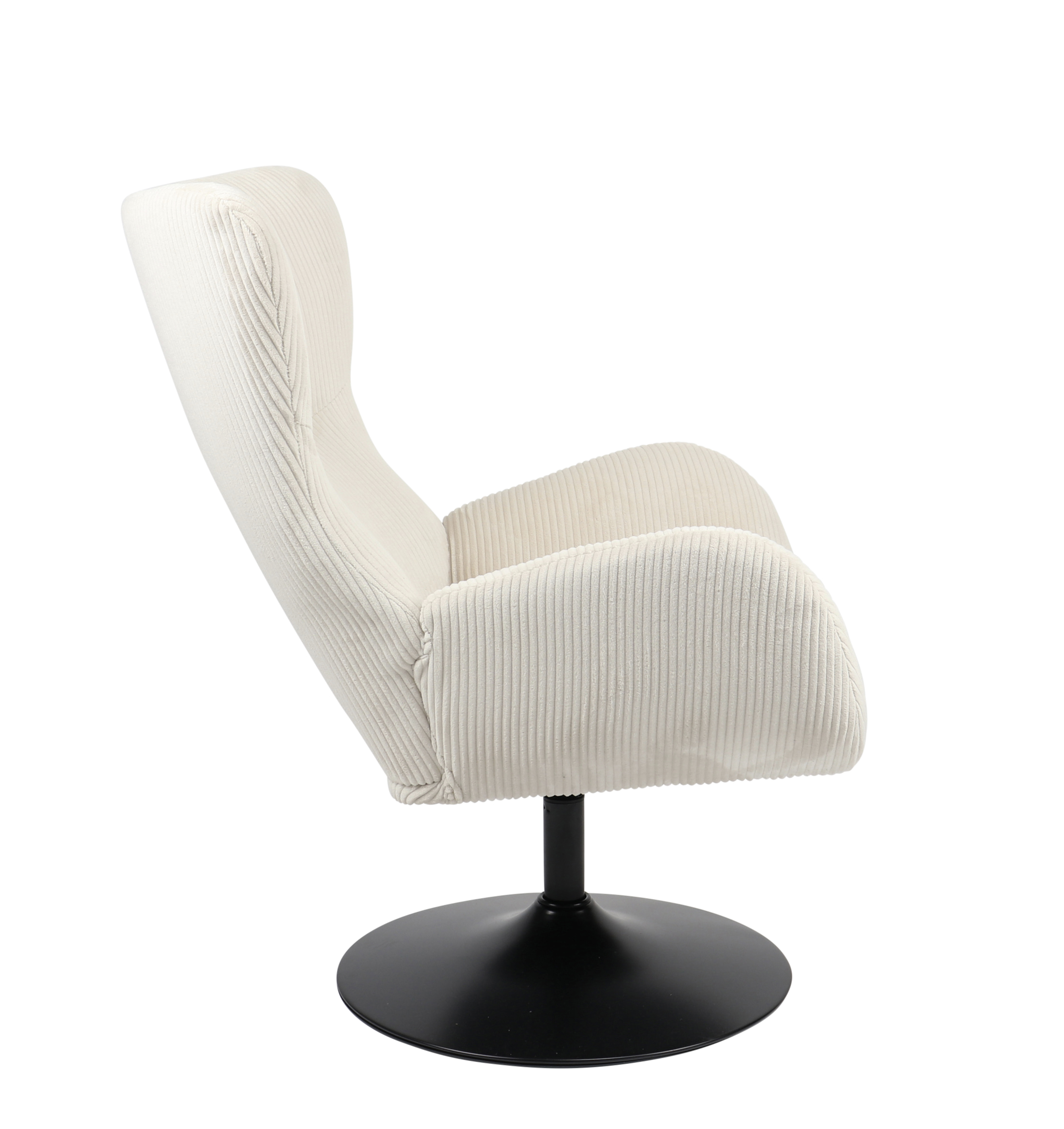 Hela Sessel SAMOS LS ca.B72 H96 T81 cm in Microfaser Breitcord beige 31
