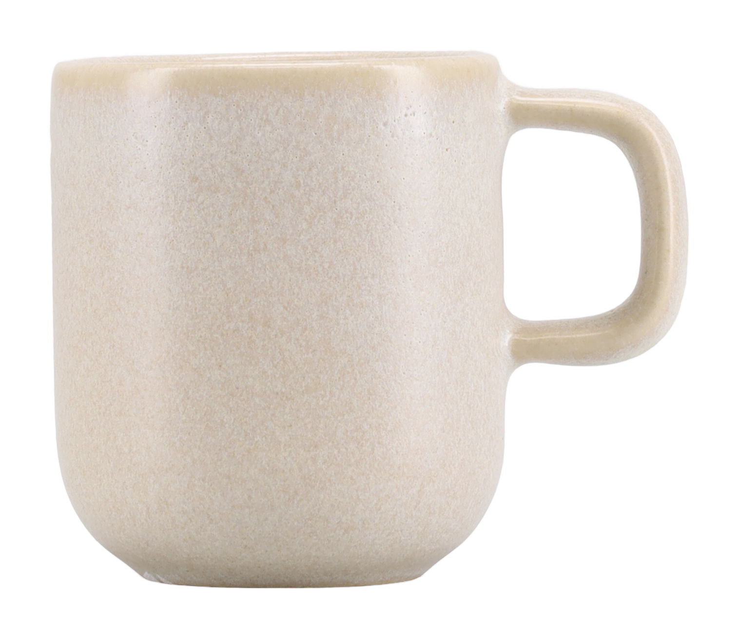 CreaTable Espressotasse Uno in Farbe sand, Becher, Tasse, Keramik, Beige, Glasur