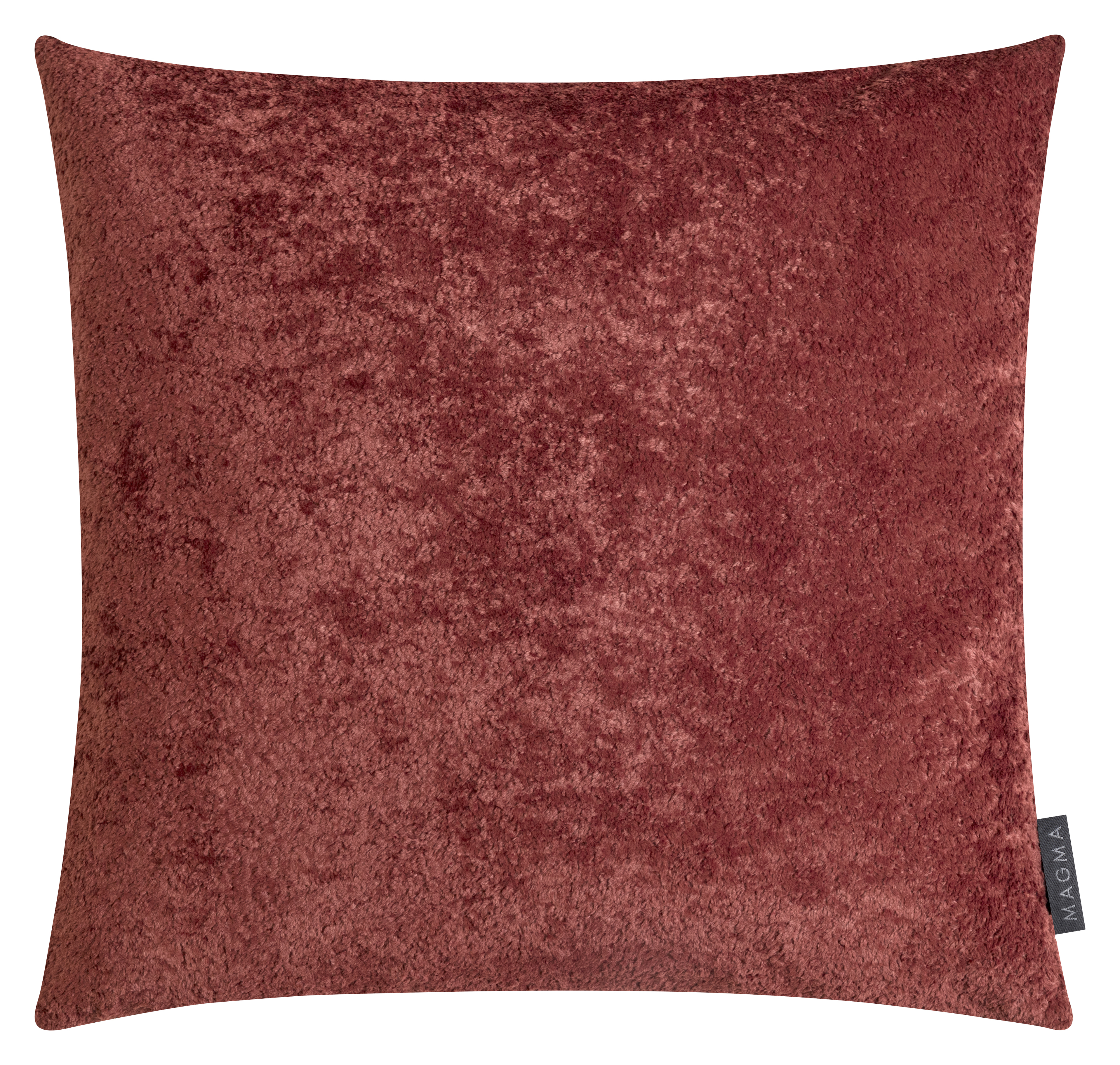 Magma Heimtex Kissenhülle Monte 45x45cm MONTE in Farbe weinrot