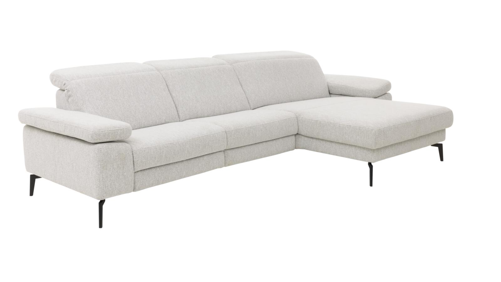 Interliving Polsterecke IL 4065 ca. 322x183cm in Stoff Loft Ecru, Couch, Mobiliar