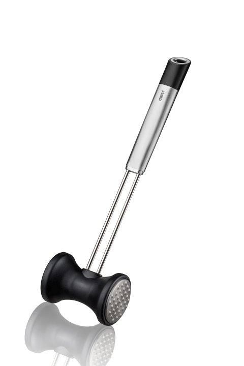GEFU Fleischklopfer Primeline schwarz/silber