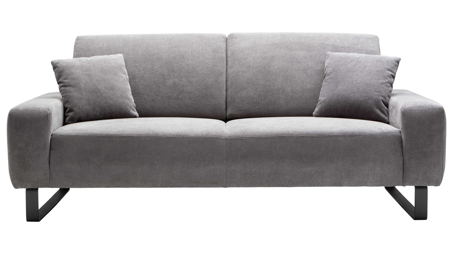 Sofa 3-sitzig Dana Grau Iwaniccy Sofa 3-sitzig in Stoff Boston stone